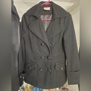 Black winter coat